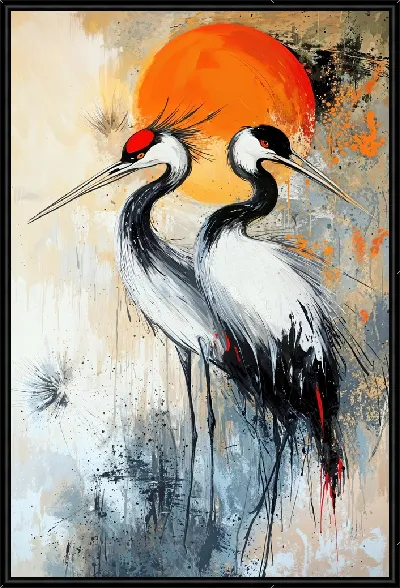 Картина Аисты №33