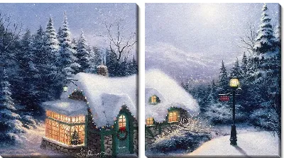 Картина Дом в лесу (The house in the woods)