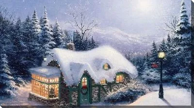 Картина Дом в лесу (The house in the woods)