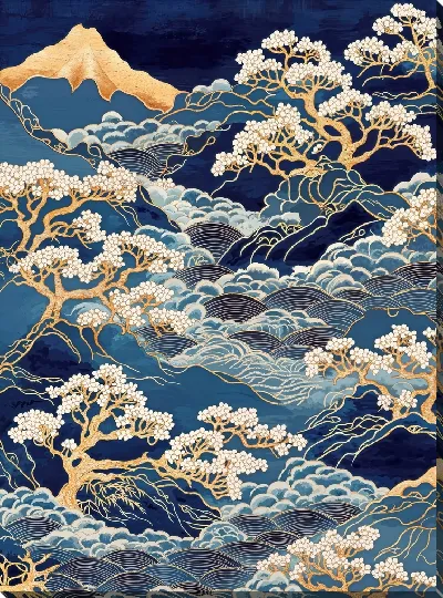 Картина маслом Китайский мотив №3