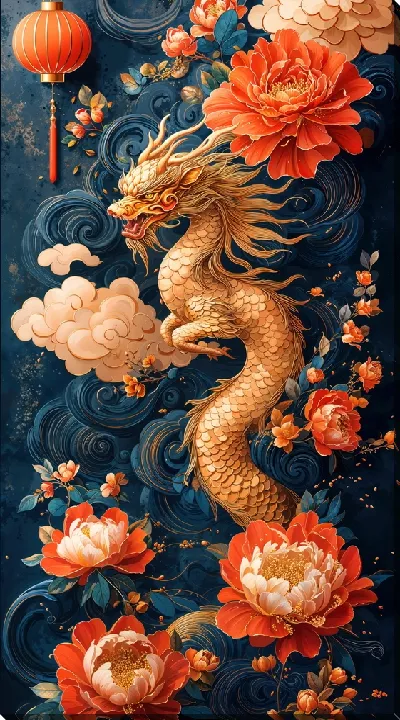 Картина маслом Китайский мотив №9