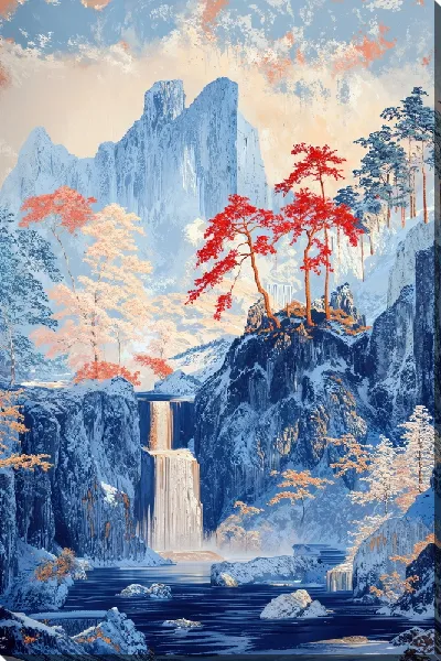 Картина маслом Китайский мотив №11