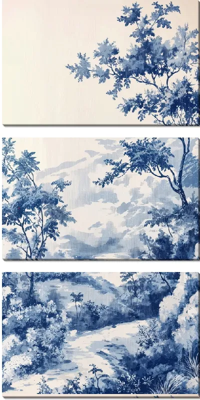 Модульная картина Китайский мотив №18