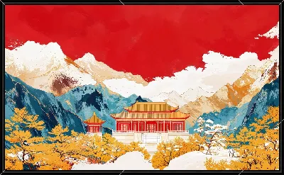 Картина Китайский мотив №19