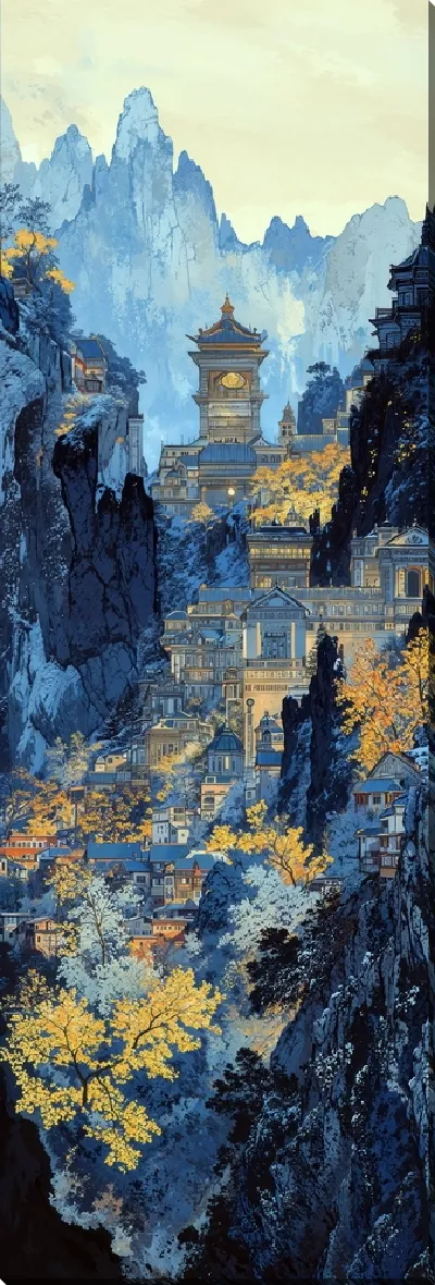 Картина маслом Китайский мотив №27