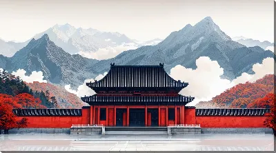 Постер Китайский мотив №30