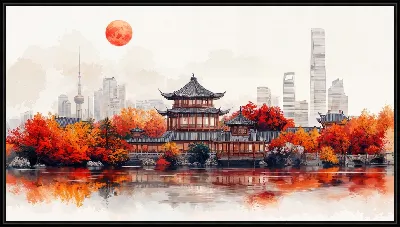 Картина Китайский мотив №31