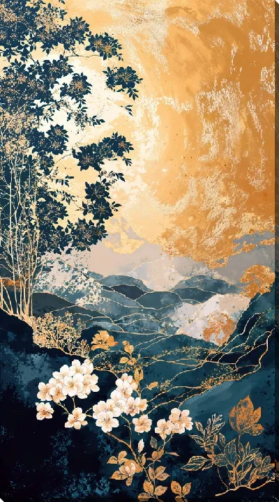 Картина маслом Китайский мотив №32