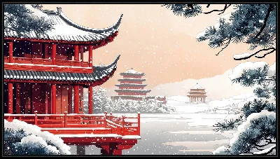 Картина Китайский мотив №45