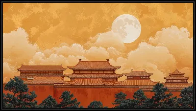 Картина Китайский мотив №49