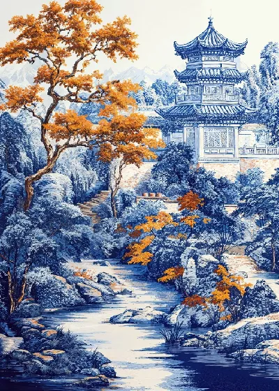 Плакат Китайский мотив №50