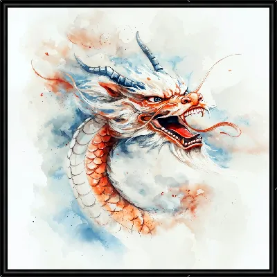 Картина Дракон №5