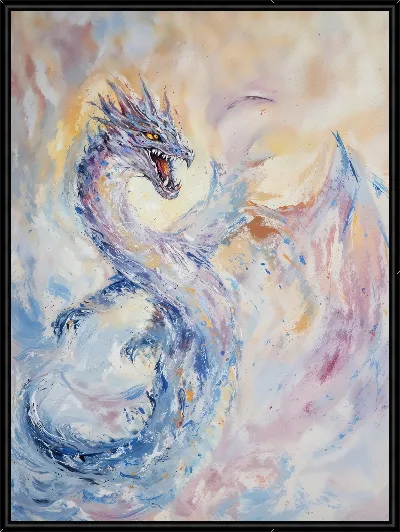 Картина Дракон №19