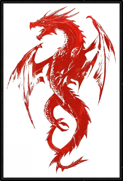 Картина Дракон №22