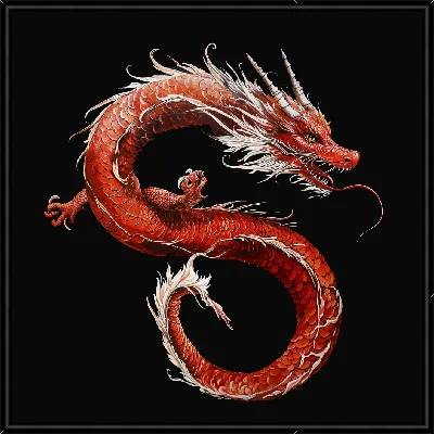 Картина Дракон №33