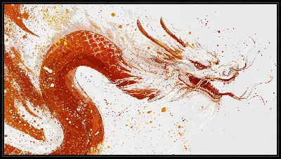 Картина Дракон №35