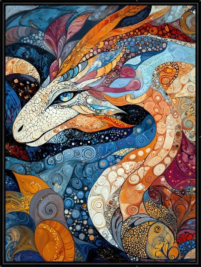 Картина Красивый дракон
