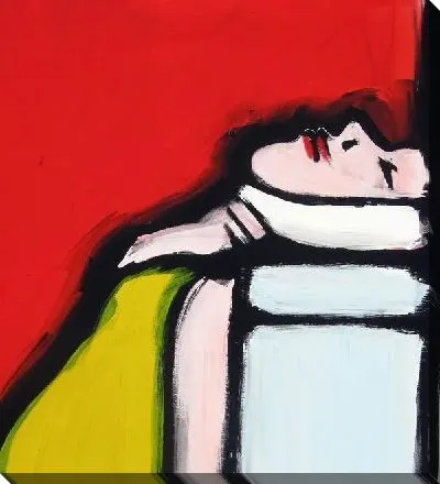 Картина маслом Девушка (Girl) №2