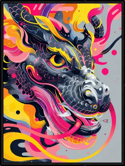 Картина Арт дракон