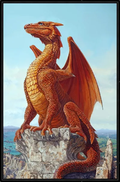 Картина Дракон №50