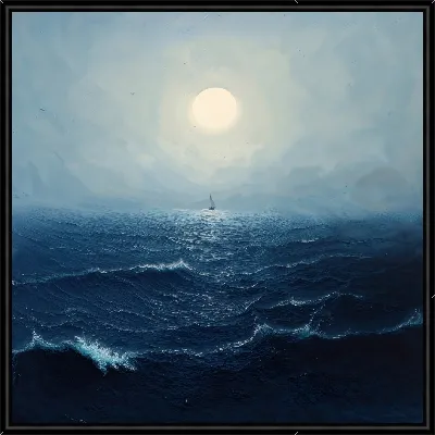 Картина Море ночью №34