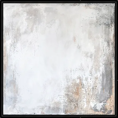 Картина Белая абстракция №6