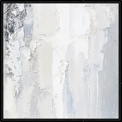 Картина Белая абстракция №7