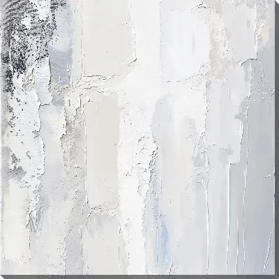 Постер Белая абстракция №7