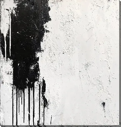 Картина маслом Белая абстракция №8