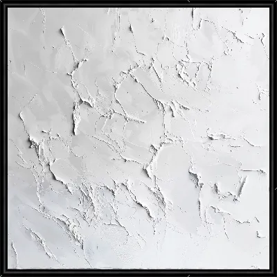 Белая абстракция №9