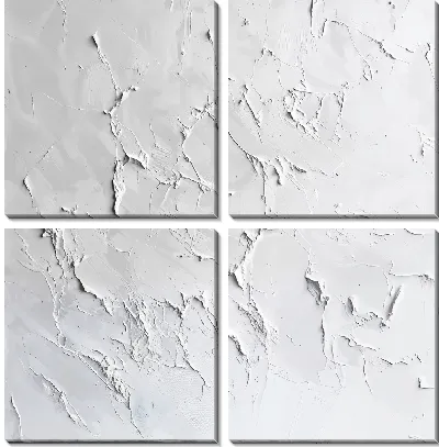 Белая абстракция №9