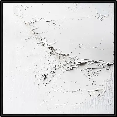 Картина Белая абстракция №10