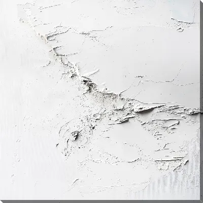 Картина маслом Белая абстракция №10