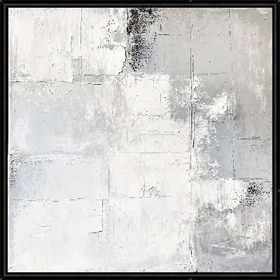 Картина Белая абстракция №11