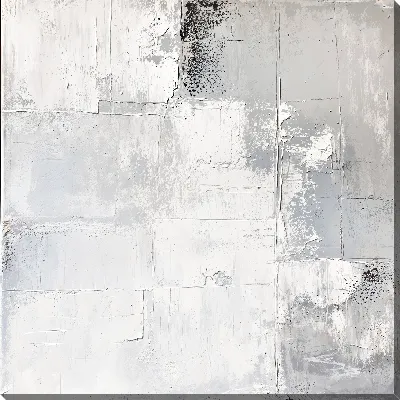 Постер Белая абстракция №11