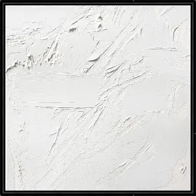 Картина Белая абстракция №12