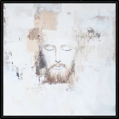 Картина Белая абстракция №13