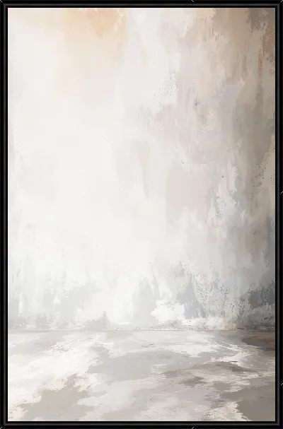 Картина Белая абстракция №15