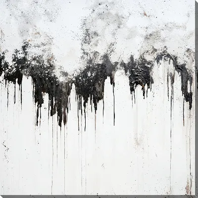 Картина маслом Белая абстракция №19