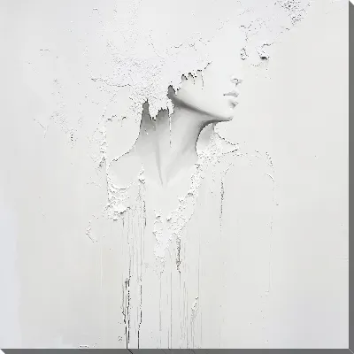 Белая абстракция №20