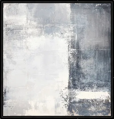 Картина Белая абстракция №28