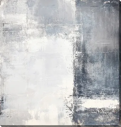 Картина маслом Белая абстракция №28