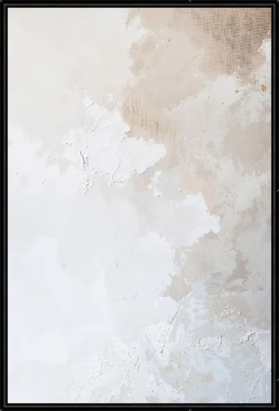 Картина Белая абстракция №31