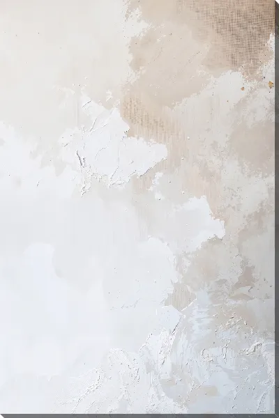 Картина маслом Белая абстракция №31