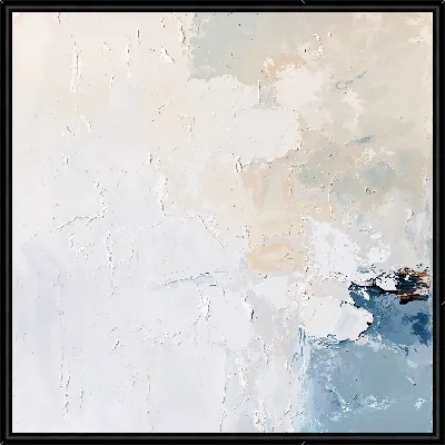 Картина Белая абстракция №35