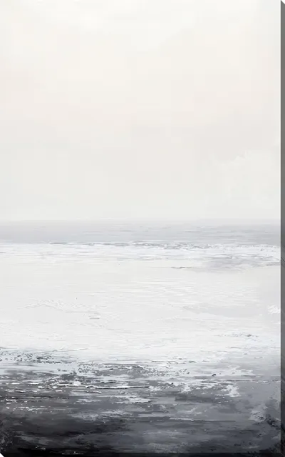 Картина маслом Белая абстракция №36