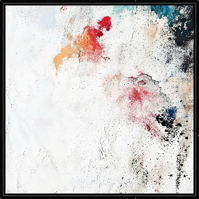 Картина Белая абстракция №37