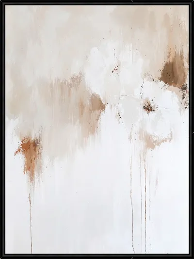 Картина Белая абстракция №38