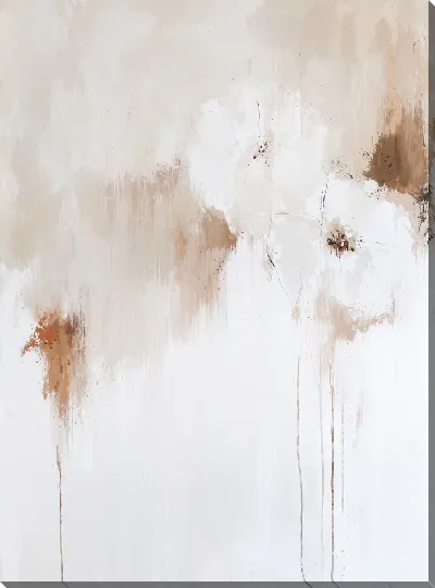 Постер Белая абстракция №38