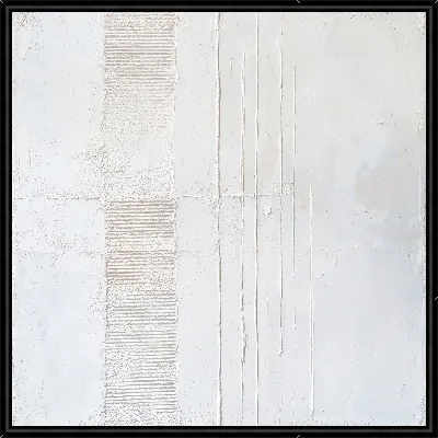 Картина Белая абстракция №44